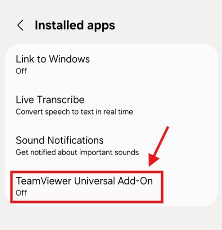 Step 22: TeamViewer Universal Add-On